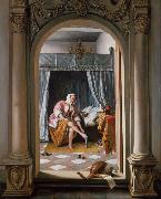Jan Steen A Woman at her Toilet (mk25) china oil painting artist
